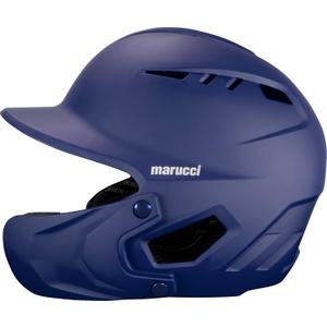 Marucci DuraVent Batting Helmet, NOCSAE Certified, Navy Blue, Senior