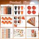 216Pcs Basketball Stationery basketball Theme Gifts Birthday Supplies Team Gift Goodie Bags Stuffer Pencils Classroom games Rewards School Office Supplies basketball