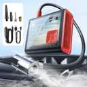 LISEN Tire Inflator Portable Air Compressor - 4 in 1 Tire Inflator 150 PSI 12V DC Portable Tire Inflator for Car, Portable Air Compressor for Car Tires 25,000mAh Battery Fit for Truck/SUV/Car/Bike