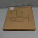 Refrigerator Shelf Organizer Magnetic Paper Towel Holder Kitchen Fridge Spice Rack Storage Spice Jars Holder(Black) (Medium)