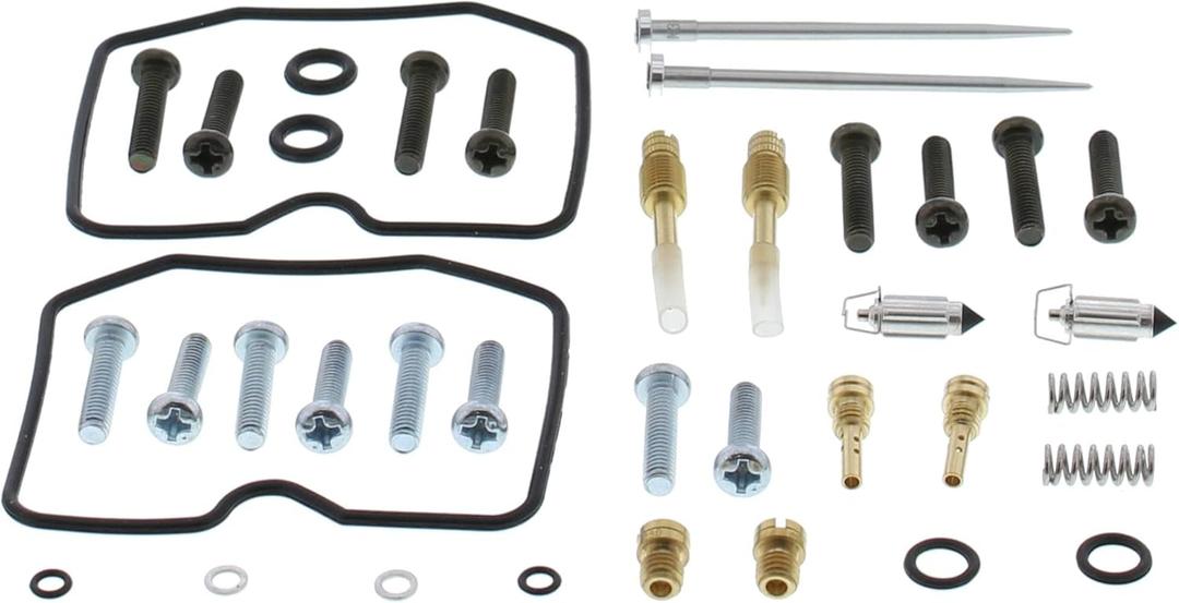 All Balls Racing 26-1646 Carburetor Rebuild Kit Compatible with/Replacement For Kawasaki EX 500 Ninja 1987-2009 All Balls Racing 26-1646 Carburetor Rebuild Kit Compatible with/Replacement For Kawasaki EX 500 Ninja 1987-2009