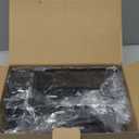 Cisily Large Black Sponge Holder for Kitchen, Sink Caddy Sink Organizer Rack for Kitchen Accessories with Drip Tray, Rustproof and Non-slip, Soap Dispenser Countertop Organizer Essentials for New Home