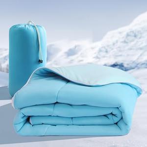 Cooling Blanket, 106"x90" Summer Cooling Throw , Cold Touch Fabric Absorbs Body Heat, All-Season Lightweight Breathable Blanket for Bed Couch Sofa, Blue