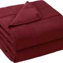  Weighted Blanket for Adults (20 Lbs, 60”X 80”, Red) Heavy Thick Bed Blanket Queen/Full Size for Sleeping Perfect for 190-210 Lbs, Cozy Gifts for Women, Machine Washable