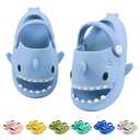 LAKIGE Toddler Shark Cloud Slides | Kids Shower Sandals | Boys Girls Cute Cartoon Fish Flip Flops | Beach Pool Home Slippers Shoes | Quick Dry Non-Slip 200