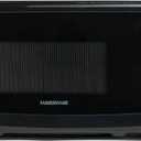 Farberware 0.7 Cu. Ft. Countertop Microwave Oven  700 Watts Power, Auto Cook Settings, Defrost, Easy Clean and Child Safety Lock - Black