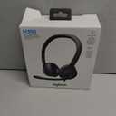 Logitech H390 Wired Headset for PC/Laptop, Stereo Headphones with Noise Cancelling Microphone, USB-A, in-Line Controls, Works with Chromebook - Black