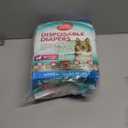 Simple Solution Disposable Dog Diapers, Female Dog Diapers, Puppy Potty Training, Incontinence and Heat Cycle Protection, Medium Diapers for Dogs, 15-23 Inch Waist, 30 Count