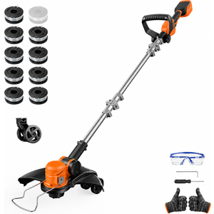Cordless Weed Wacker for Milwaukee M18 Battery - 12" Electric Weed Eater