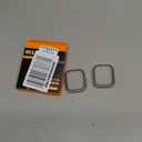 Misxi [2 Pack] Waterproof Hard Case with Tempered Glass Compatible with Apple Watch Series 11 (2025) Series 10 46mm, Anti-Fall Tough Overall Protective Cover for iWatch Screen Protector, Starlight