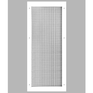 HVAC Premium 12'' x 22'' or 22'' x 12'' Cube Core Eggcrate Return Air Grille - Aluminum Rust Proof - HVAC Vent Duct Cover - White [Outer Dimensions: 14.75]