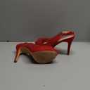 DREAM PAIRS Women's High Heels Platform Dress Rhinestones Peep Toe Pumps Shoes, Size 8