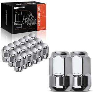 A-Premium 20Pcs M12-1.5 Wheel Lug Nuts Compatible with Honda CR-V Civic Accord Pilot Odyssey Fit HR-V Crosstour Insight Acura TSX ILX TL Isuzu Oasis