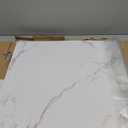 RORA 24x24 Inch Peel and Stick Floor Tile 10 -Pack Self-Adhesive Waterproof Vinyl Flooring,Vinyl Floor Tiles DIY for Bathroom, Laundry,Kitchen,Living Room,40 Sq.Ft, White Marble