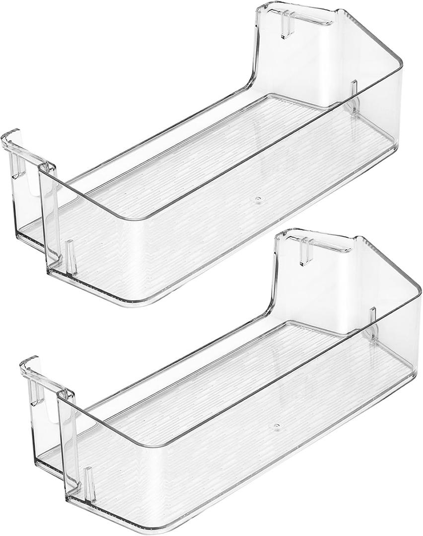 2 Pack W11174793 W11034658 Refrigerator Door Bin Shelf | Compatible with Amana Kenmore Maytag Door Bin, W11034658 Door Bin Replace W10910090 4585666 AP6285464 PS12348327 EAP12348327
