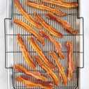 Nordic Ware Extra Large Oven Crisping Baking Tray, with Rack, Silver