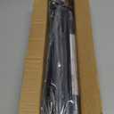 Shower Curtain Rod Adjustable 43-78 inch, 1"Diameter Spring Tension Curtain Rod No Drill, Anti-Rust Non-Slip Shower Rod, Black Shower Curtain Rod for Bathroom Tension