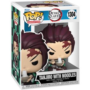 Funko POP! Animation: Demon Slayer - Tanjiro with Noodles - Collectable Vinyl Figure - Gift Idea - Official Merchandise - for Kids & Adults - Anime Fans - Model Figure for Collectors and Display