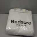 Bedsure 100% Cotton Muslin Blanket Twin XL for Bed - 4-Layer Breathable and Lightweight Soft Gauze Muslin Blankets for Adults, PureWoven Thin Summer Blanket for College Dorm, White, 66x90 Inches