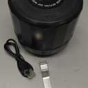 M11 Electric Mason Jar Vacuum Sealer Kit - with Wide and Regular Mouth Mason Lids, Jar Vacuum Sealer for Canning Jars, Vacuum Sealing Machine for Food Storage Black