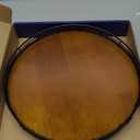 Farmhouse Oak 12" Lazy Susan Turntable Organizer for Cabinet, Round Wooden Lazy Susan Organization and Storage for Dining Table, Pantry, Kitchen, Countertop, Cupboard,Home Decor, Walnut Wood