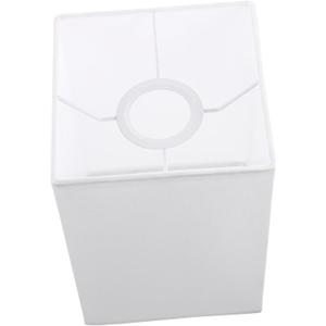 Cabilock Square Table Lamp Shade Compatible Lightweight Decorative Cover for Desk Floor Bedroom Living Room Office Softens Light Easy Installation Accent