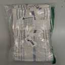 Kiuree Grey and Cream Farmhouse Throw Pillow Covers 18 x 18, Modern Accent Square Decorative Pillow Case, Set of 2 Stripes Textured Linen Throw Pillow Case for Sofa Couch Chair Bedroom(Grey)