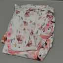 Newwiee 4 Pcs Preemie Baby Swaddle Wrap Adjustable Cotton Preemie Swaddle Blanket for Newborn Boys Girls(Flower Style,Fit for Preemies)
