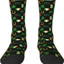 St Patricks Day Socks for Women Men, Novelty Clovers Socks Gifts for St.patrick's Day Decor