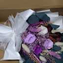 Preserved Flowers Bouquet for Delivery, Purple Rose Bouquet Gift for Women, Long Lasting Floral Arrangement for Home Decor, Birthday Anniversary