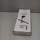 LED Desk Lamp for Office Home, Height Adjustable Architect Desk Light with USB Adapter, Stepless Dimming Desk Lamp Light for Reading, Study, Workbench (Black)