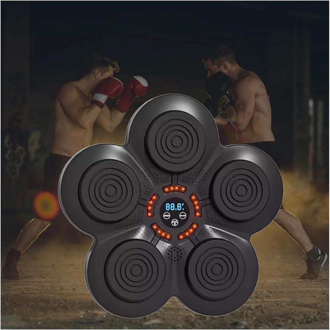 Boxing Machine, Music Boxing Machine, Smart Boxing Target Workout Machine with Boxing Gloves Boxing Training Equipment for Home Exercise Fun