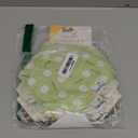 Copper Pearl 4 Pack Soft Cotton Baby Bibs for Drooling and Teething, Absorbent Drool Bibs for Baby Girl and Boy, Adjustable to Fit Newborns to Toddlers, Tons of Styles (Bogey)