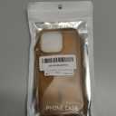 SUPFINE Magnetic for iPhone 15 Pro Case (Compatible with MagSafe) (Military Grade Drop Protection) Translucent Matte Shockproof Phone Cover,Brown