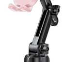 Miracase Universal Cup Phone Holder for Car, [Upgraded Version] Adjustable Long Neck Car Cup Holder Phone Mount Cradle Friendly Compatible with iPhone Samsung Google and All Smartphones, Crystal Pink
