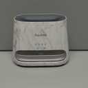 SALKING 2-in-1 Ultrasonic Essential Oil Diffuser & Himalayan Salt Lamp, Aromatherapy Diffuser Cool Mist Humidifier with 3 Brightness, Salt Therapy Lamp, 100% Pure Himalayan Salt Rock, 150ml (Marble)