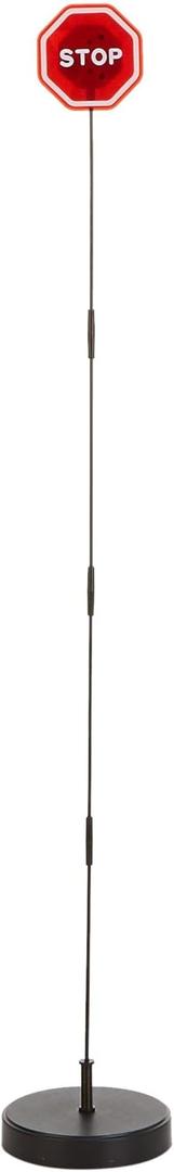 Flashing LED Light Parking Stop Sign For Garage