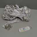 Permanent Outdoor Lights, 100ft Smart Eave Light with 72 LED Lights, IP67 Waterproof, App Control, Outdoor Lights, DIY RGB+IC Light for House Holiday Decorations (White)