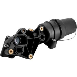 Upgraded Engine Oil Filter Base 07K115397D Filter Housingg Assembly by Sikawai Fit for 2006-2010 VW Mk5 Jett-a Golf Beetle 2.5L