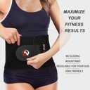 Viyafit Waist Trimmer Belt, Premium Waist Trainer for Women & Men, L