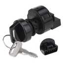 Ignition Key Switch for Polaris Ranger 400 500 570 800 4x4 Crew RZR 4 800 570 Scrambler Sportsman 550 500 SE XP ACE 570 900 ATV Replace OEM # 4012166 4011142 Off/Run/Light On/Start 6 PIN 4 Position
