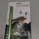Lixada Fishing Rod Reel Combo Mini Pen Fishing Pole Kit Telescopic Fishing Rod Spinning Reel Combo Kit (1.0 m, Green)