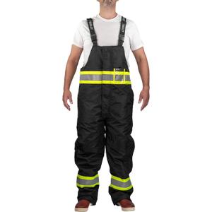 TINGLEY Cold Gear Men's Overalls Outerwear with Adjustable Suspender Straps, Water Repellent, O28223C/Type O or O28243 (5XL)