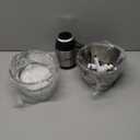 GANIZA Food Processors, Electric Food Chopper with Meat Grinder & Vegetable Chopper - 2 Bowls (8 Cup+8 Cup) with Powerful 450W Copper Motor - Includes 2 Sets of Bi-Level Blades for Fruits/Meat/Nuts (Black)