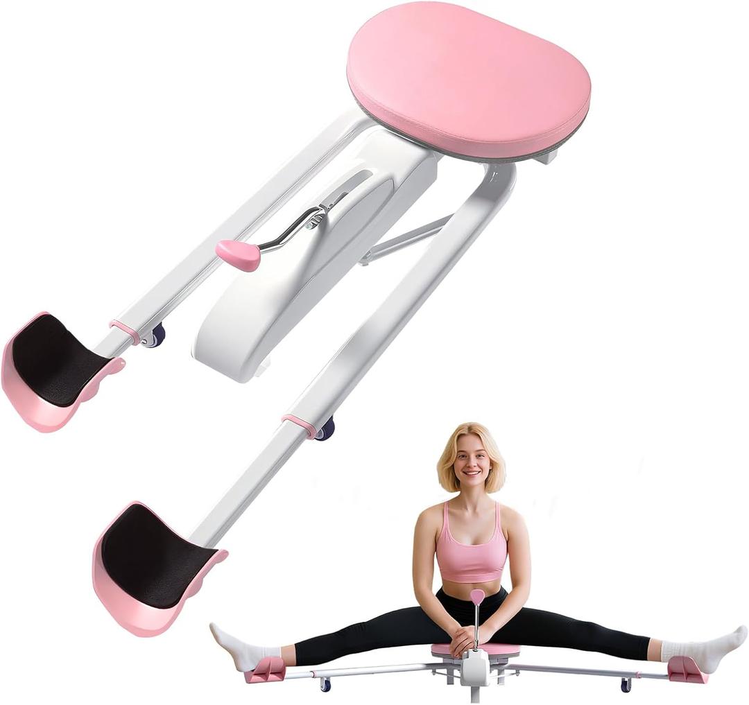 Split Machine, Leg Stretcher Splits Machine for Flexibility, 0-180 Adjustable Home Stretch Machine for Balle, Cheerleading Dance, Gymnastics and Other Sports, 330lbs Capacity