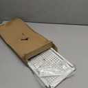 Expandable Adjustable Stackable Multi-Purpose Spice Racks, Metal Storage Rack, Practical Kitchen Pantry Shelves, Countertop for Kitchen, Bathroom, Storage Room & Other Places(1Pack/White, Medium)