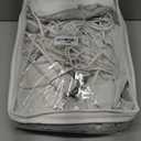 Electric Mattress Pad Queen Size 60"x80" with 10 Hours Auto Off 4 Heat Setting Dual Controller Fit Up to 15 Inch Deep Pocket, Machine Washable - Light Gray