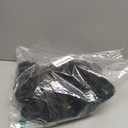 2 Pack 16x16 Pillow Cover Velvet Pillow Covers, Faux Fur Square Throw Pillow Covers for Living Room Decorations Throw Pillow Case, Throw Pillow Cover Cushion Cover for Home Sofa Bedroom Car, Black