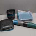 Teivio 32-piece Plastic Wheat Straw Square Dinnerware Set for 8, Unbreakable Dinner Plates, Salad Plates, Snack Bowls, Tumblers 20 oz, Dishwasher Safe, Coastal Multicolor