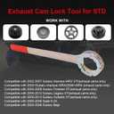 Intake/Exhaust Cam Sprocket Tool Install and Remove Wrench Tool Compatible with Subaru AVCS STD & JDM Replaces 499207400 499977500